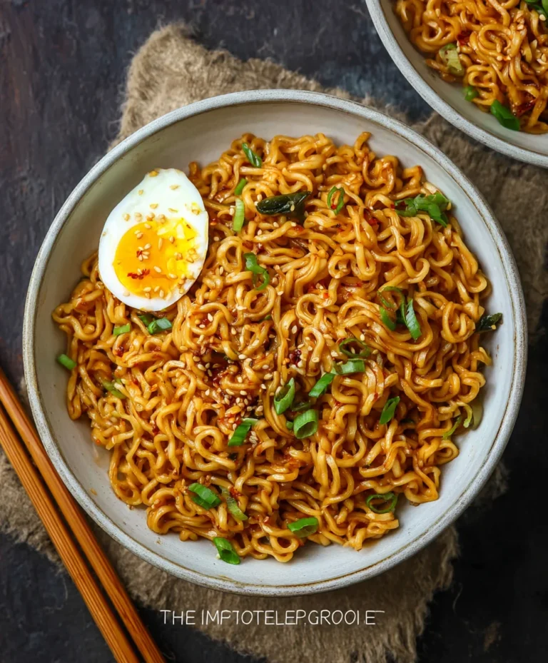 Easy Saucy Beef Ramen Noodles Recipe-Quick Comfort