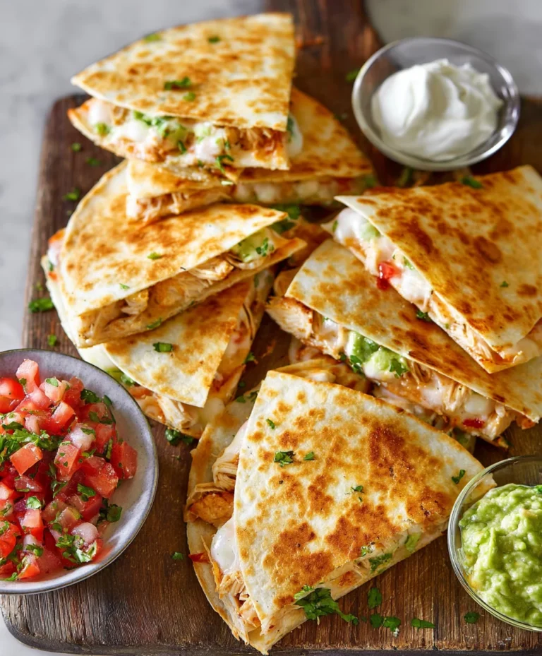 Easy Mini Chicken Quesadillas – Quick & Delicious Recipe