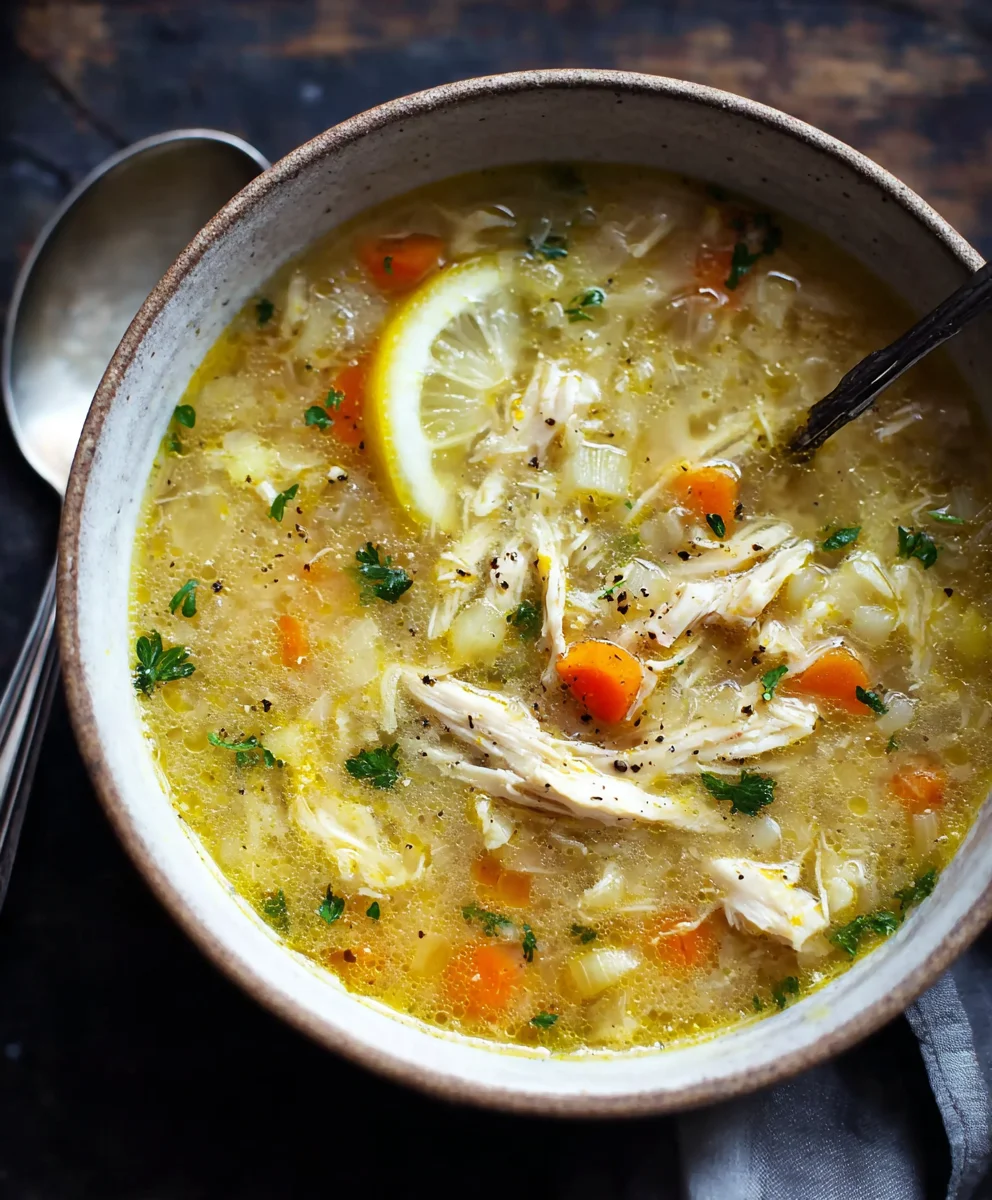 Soothing Anti-Inflammatory Chicken Soup Recipe
