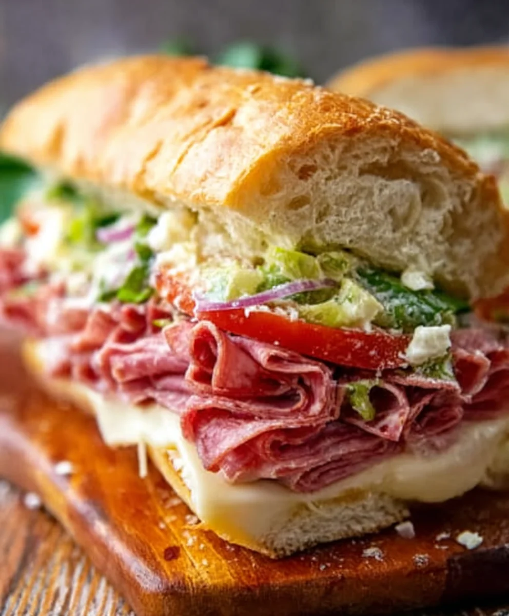 TikTok Viral Italian Beef Grinder Sandwich Recipe