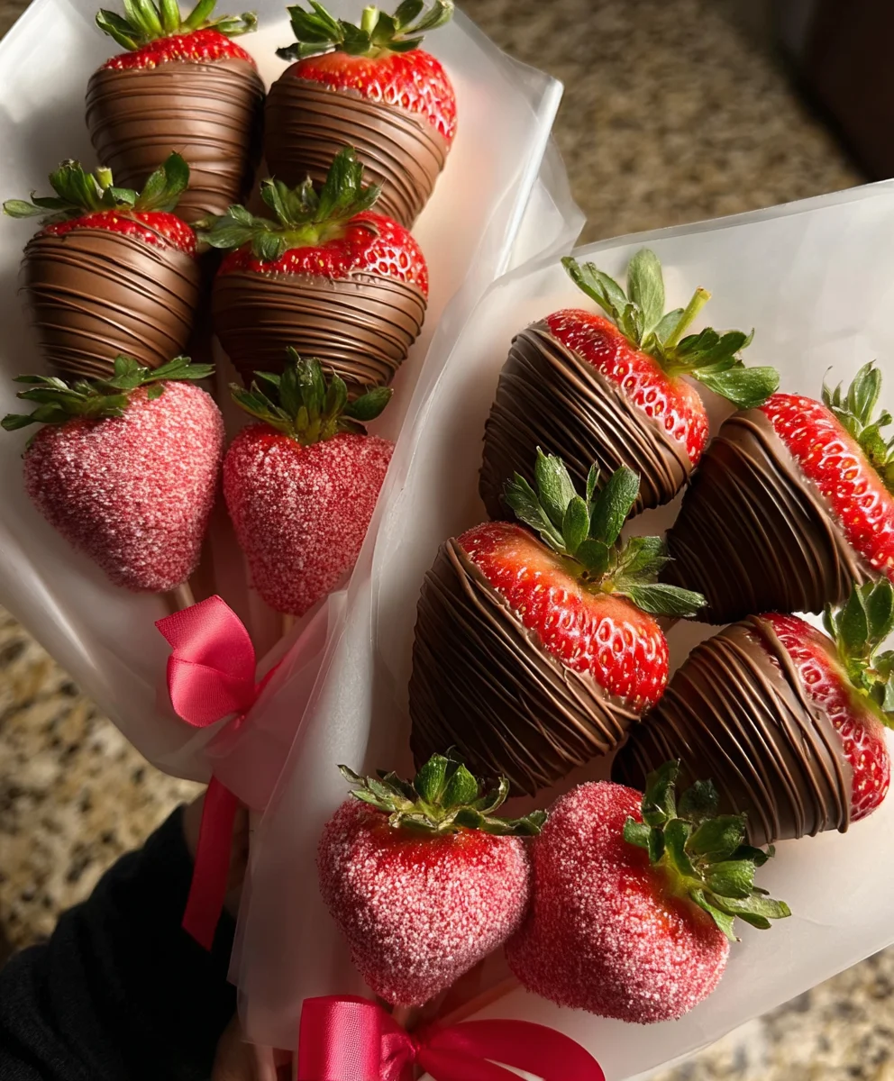 Easy Chocolate Covered Strawberries - Simple & Delicious