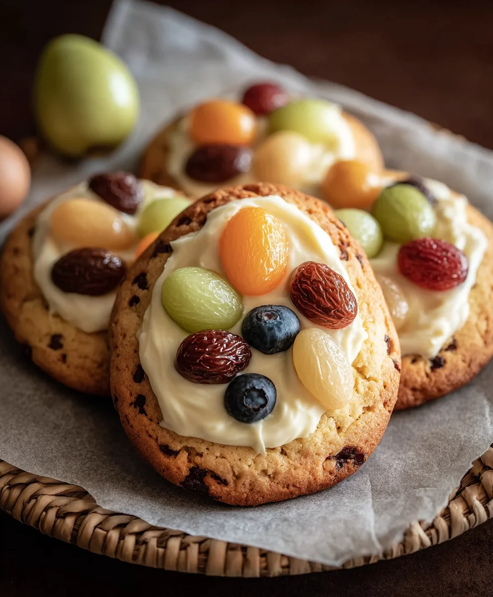 Easter Egg Fruit Cookies-Easy Festive Treats