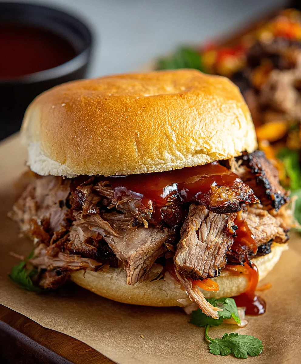 Tender BBQ Beef Brisket Sandwich Recipe-Flavorful Eats