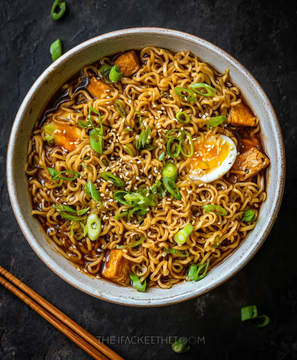 Easy Saucy Beef Ramen Noodles Recipe-Quick Comfort