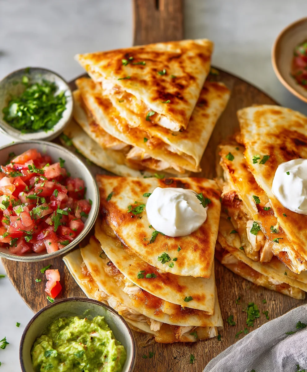Easy Mini Chicken Quesadillas - Quick & Delicious Recipe