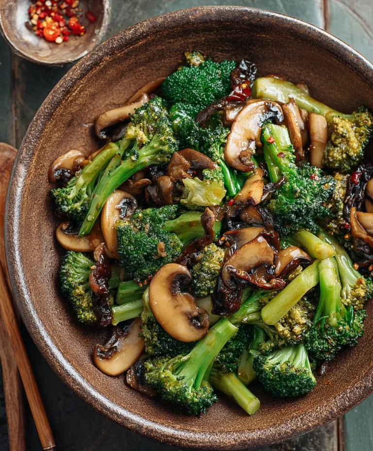 Quick Broccoli Mushroom Stir Fry – Easy Beef Recipe