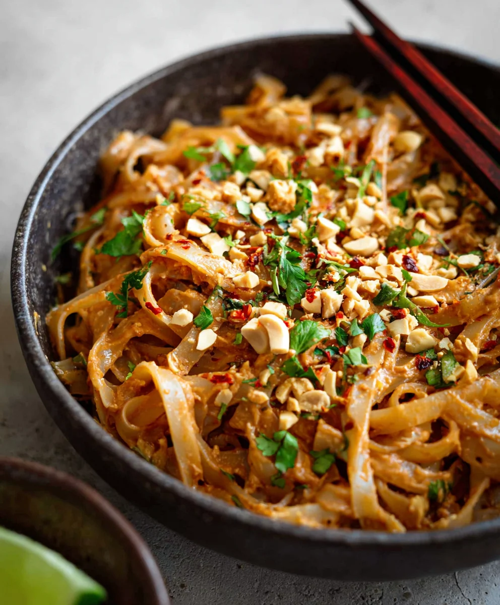 Spicy Peanut Butter Noodles- Easy & Flavorful Recipe