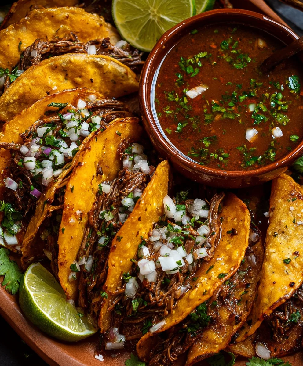 My Favorite Beef Birria Tacos - Flavorful Recipe