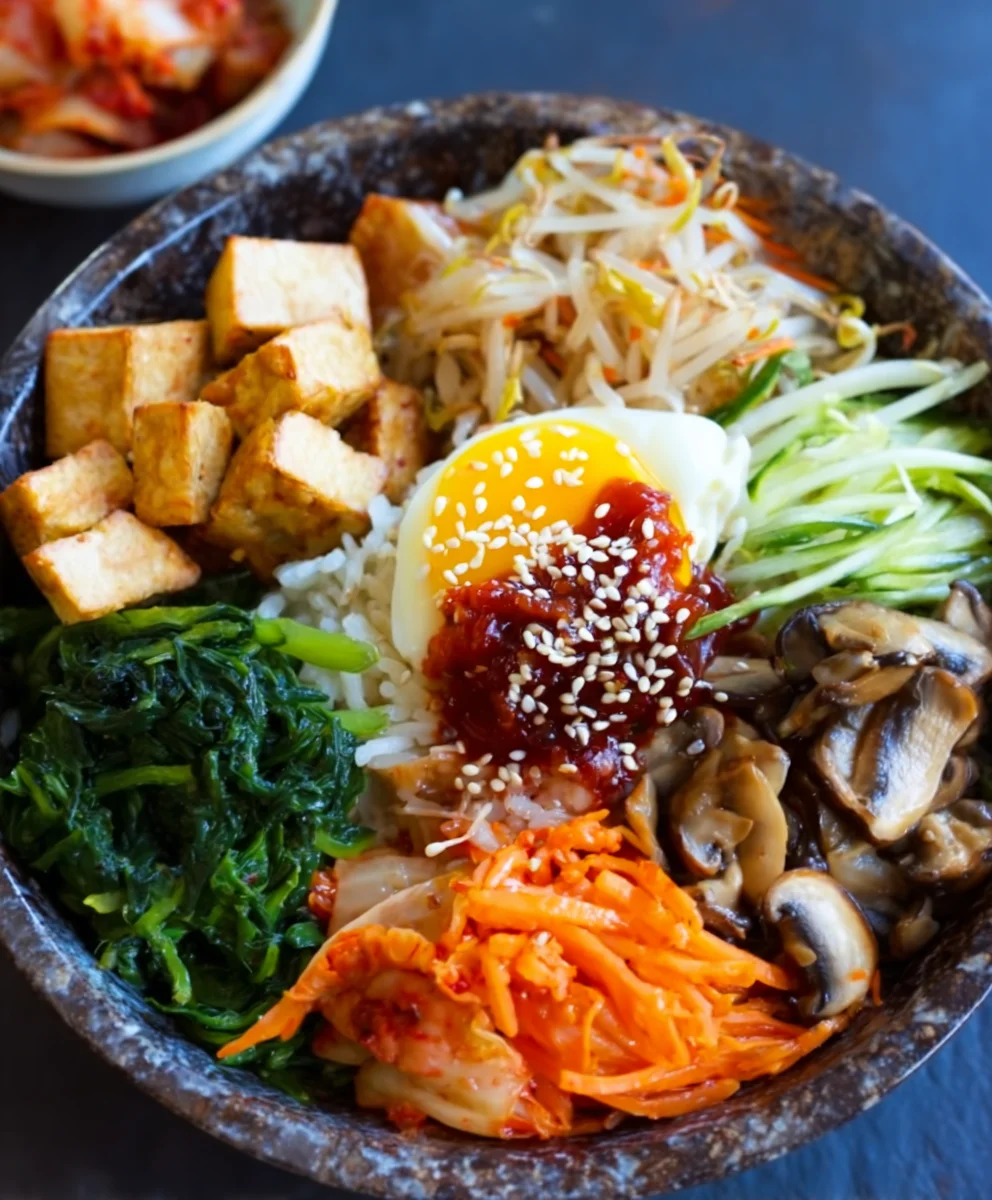 Easy Vegan Bibimbap Recipe - Delicious & Healthy