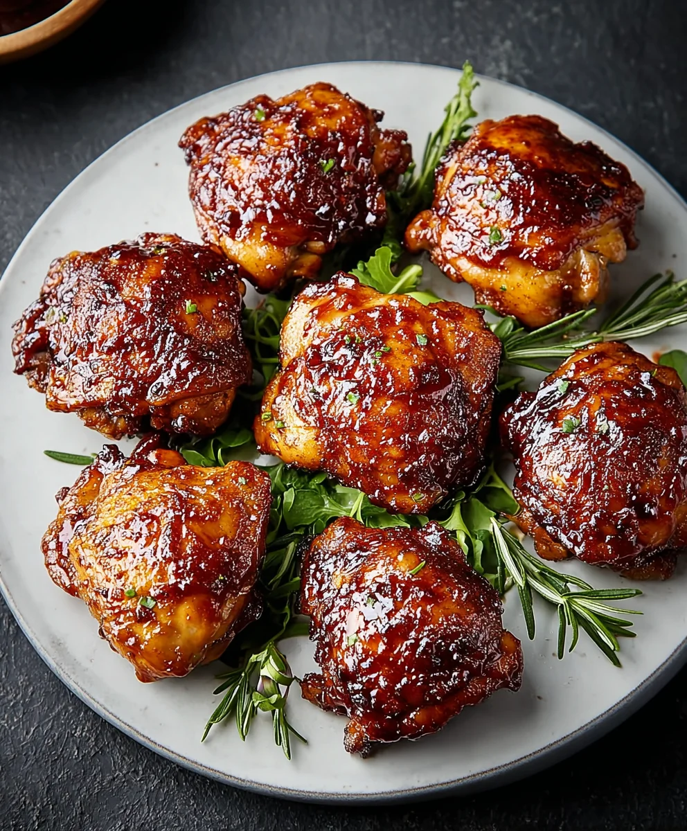 Juicy Quick BBQ Chicken Thighs Recipe- Easy & Flavorful