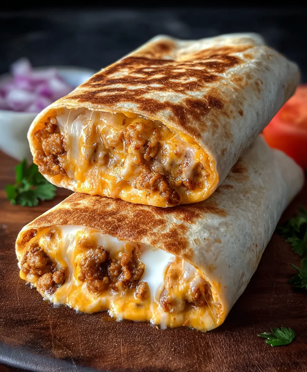 Gourmet Grilled Cheese Burrito Recipe-Ultimate Comfort Food