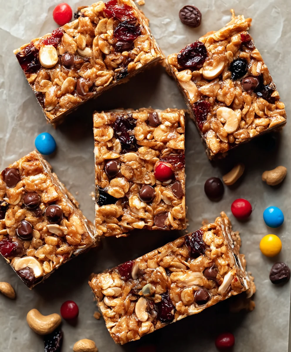 Chewy Homemade Granola Bars-Easy Healthy Recipe