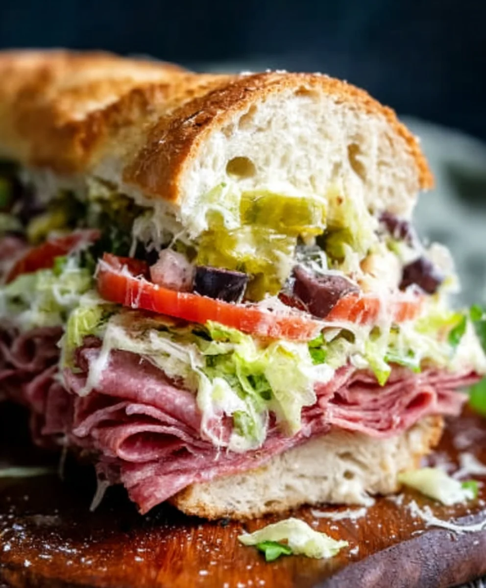 TikTok Viral Italian Beef Grinder Sandwich Recipe