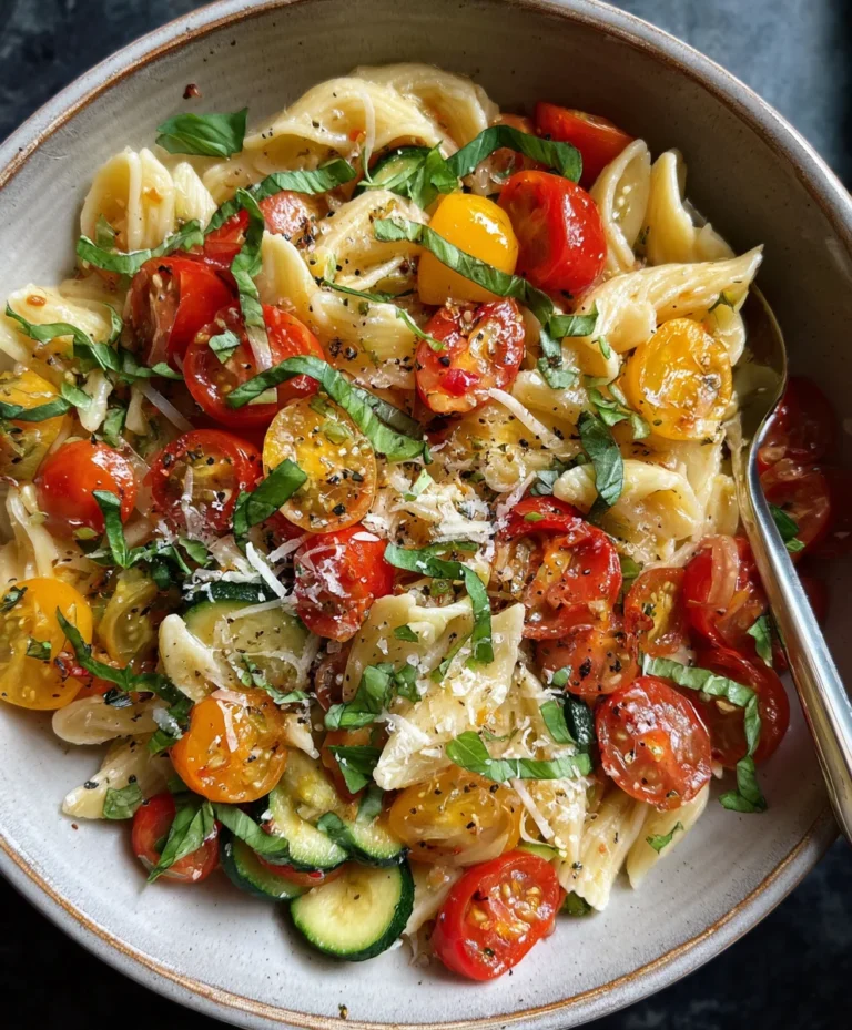 Ina Garten Summer Garden Pasta Recipe- Fresh & Flavorful