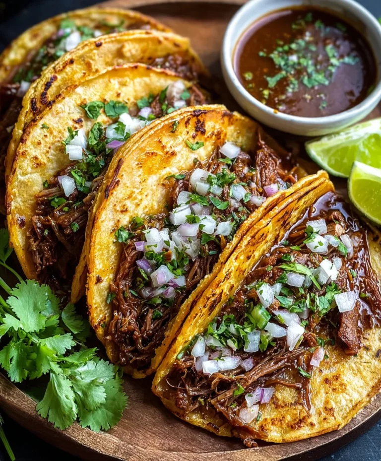 Authentic Beef Birria Tacos – Flavorful & Easy Recipe