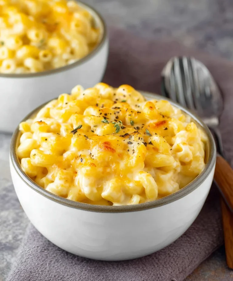 High Protein Cottage Cheese Mac and Cheese – Creamy