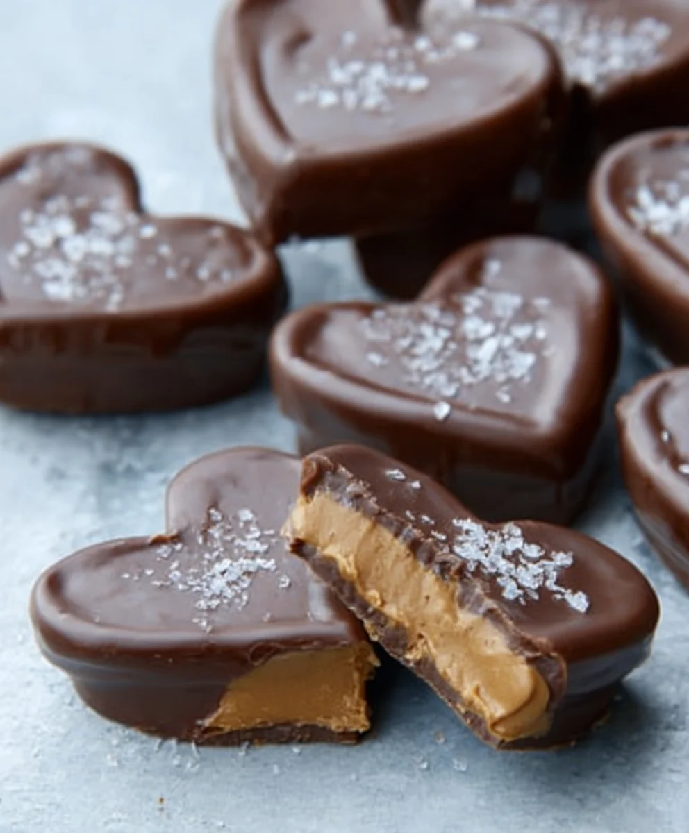 Chocolate Peanut Butter Vnon-alcoholic alentine Heart Non-Non-Alcoholic Alternative Recipe
