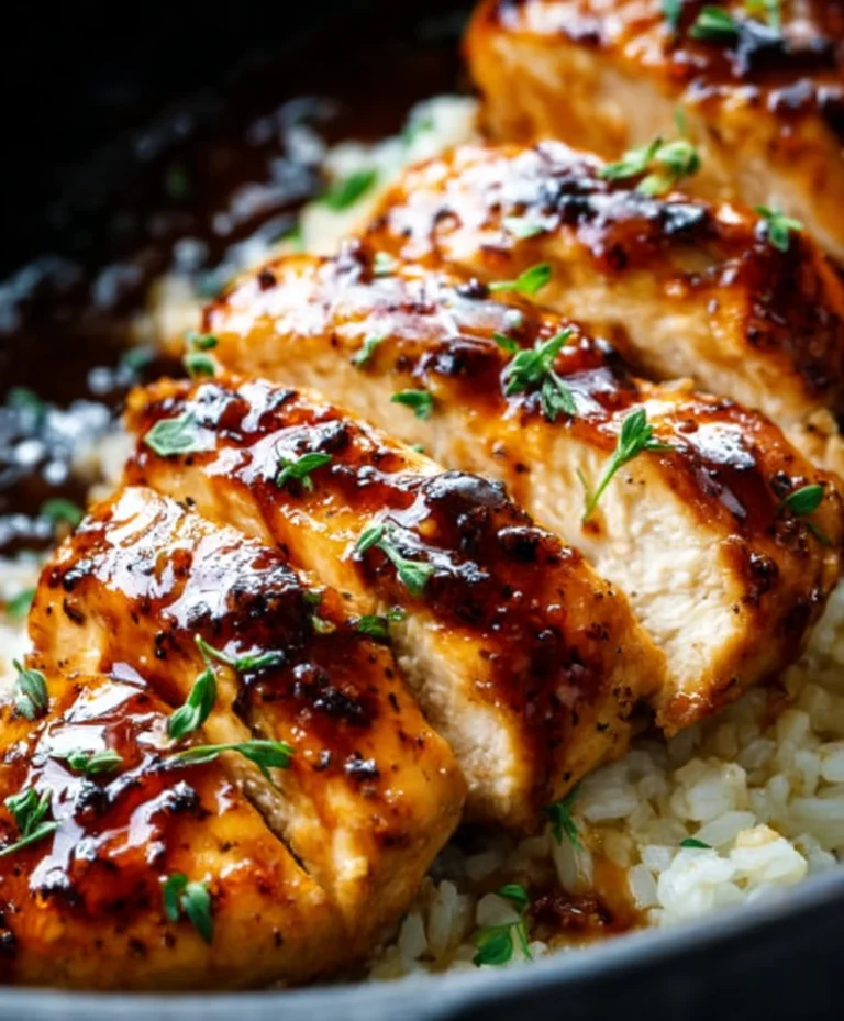 Easy Honey Garlic Chicken Breast Recipe