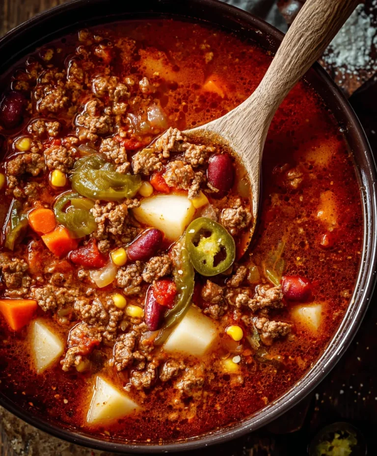 Hearty Cowboy Beef Soup- Easy & Delicious Recipe