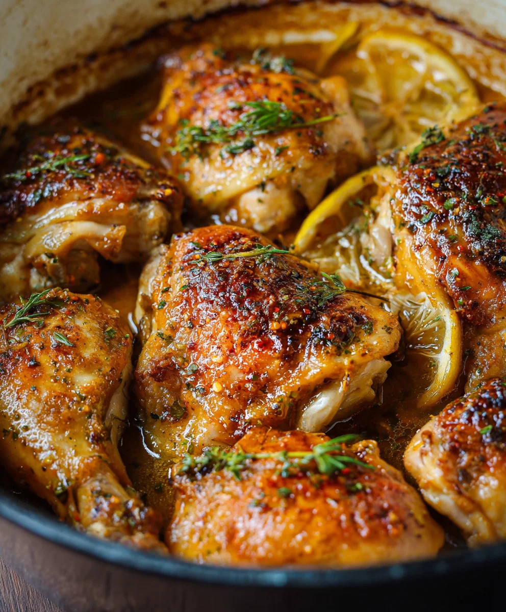 Lemon Butter Baked Chicken - Easy & Flavorful