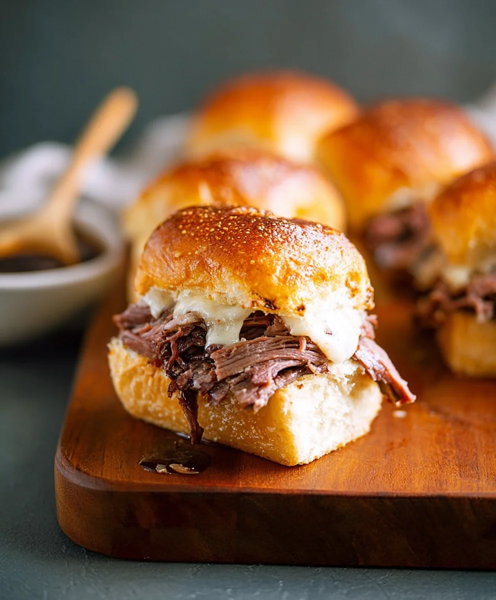 Easy French Dip Sliders - Crowd-Pleaser Recipe