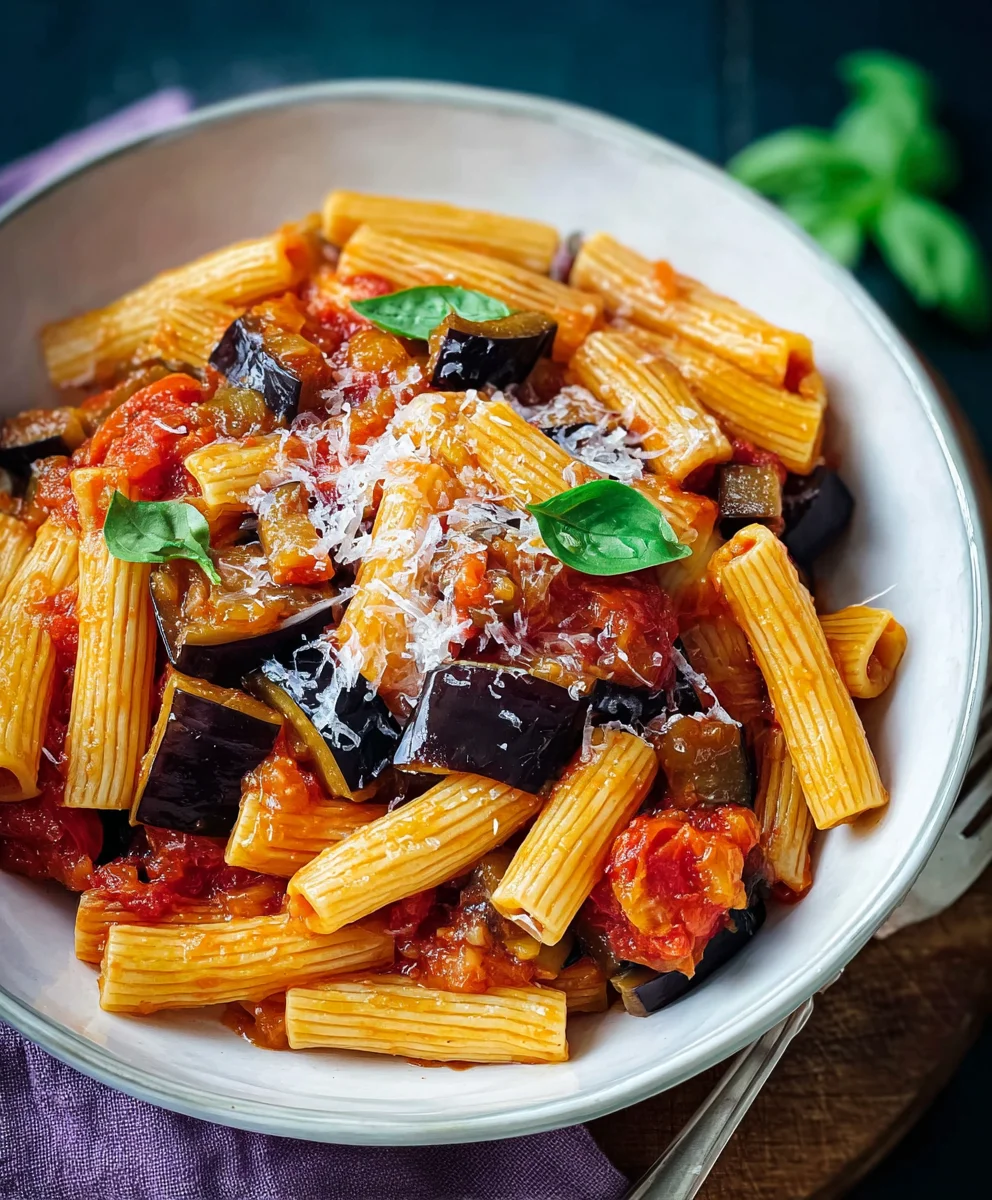 Authentic Pasta alla Norma Recipe - Sicilian Eggplant Delight