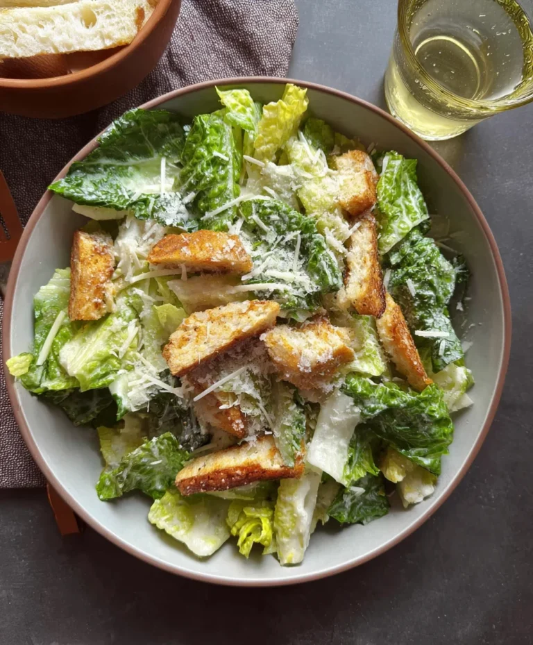 Classic Vegetarian Caesar Salad Recipe