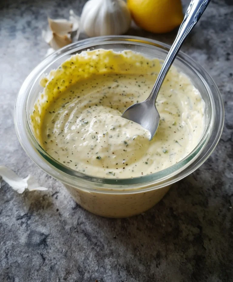 Easy Garlic Aioli Sauce Recipe – Creamy & Delicious