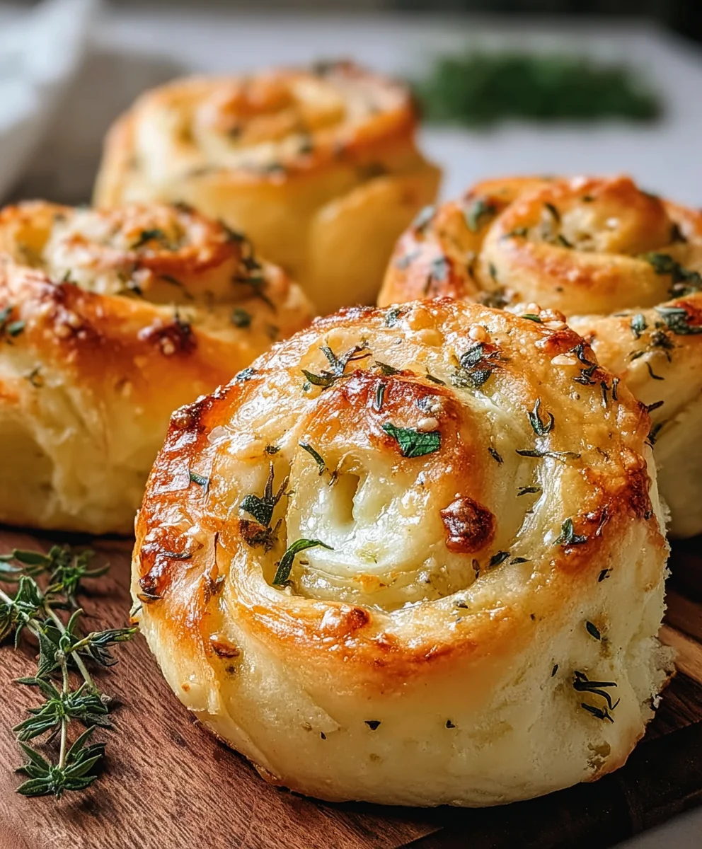 Sourdough Herb Cheese Rolls- Easy & Flavorful Bread