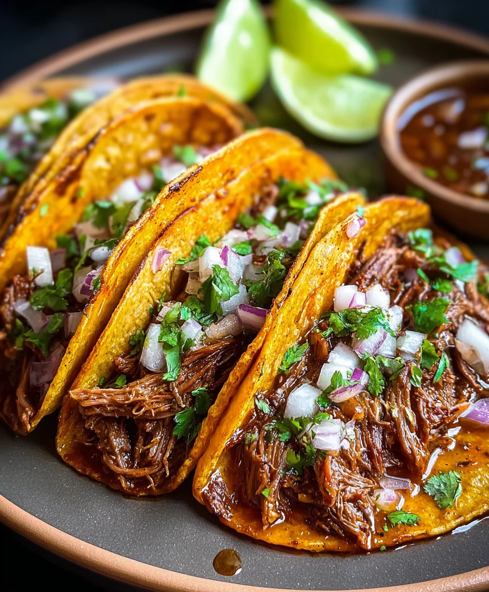 Authentic Beef Birria Tacos - Flavorful & Easy Recipe