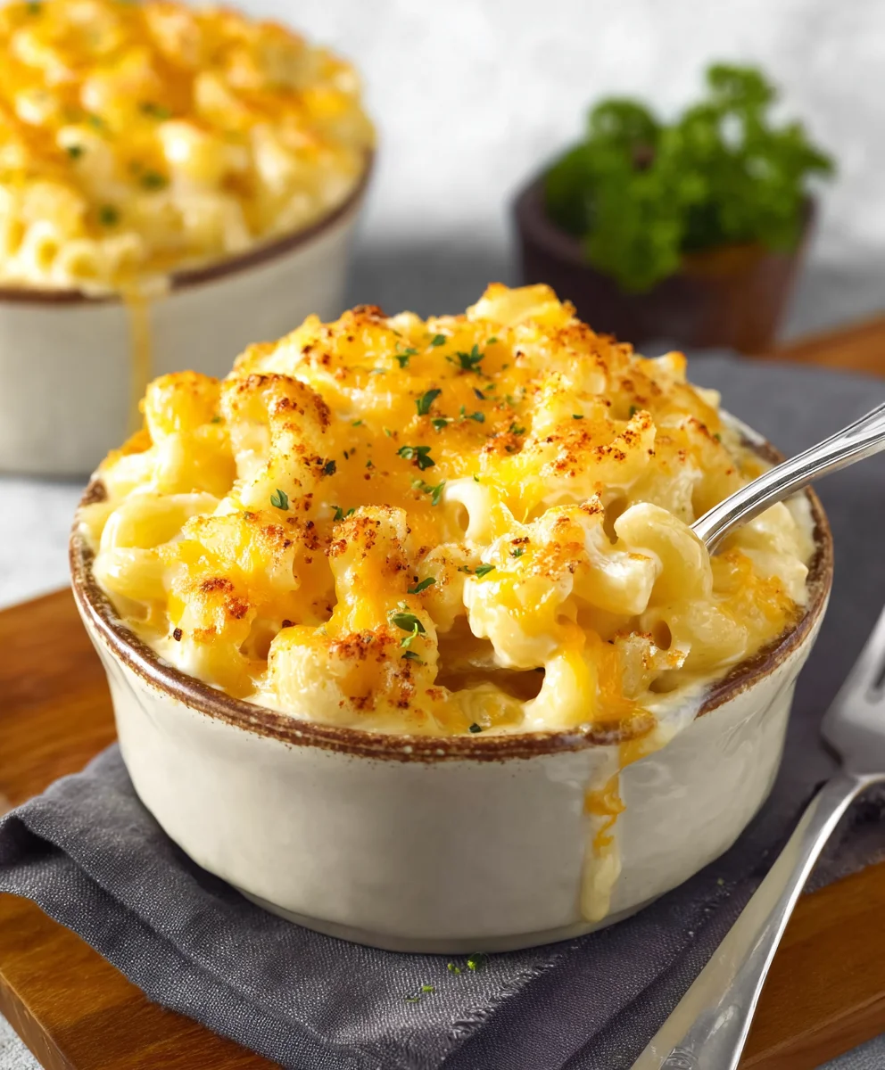 High Protein Cottage Cheese Mac and Cheese - Creamy