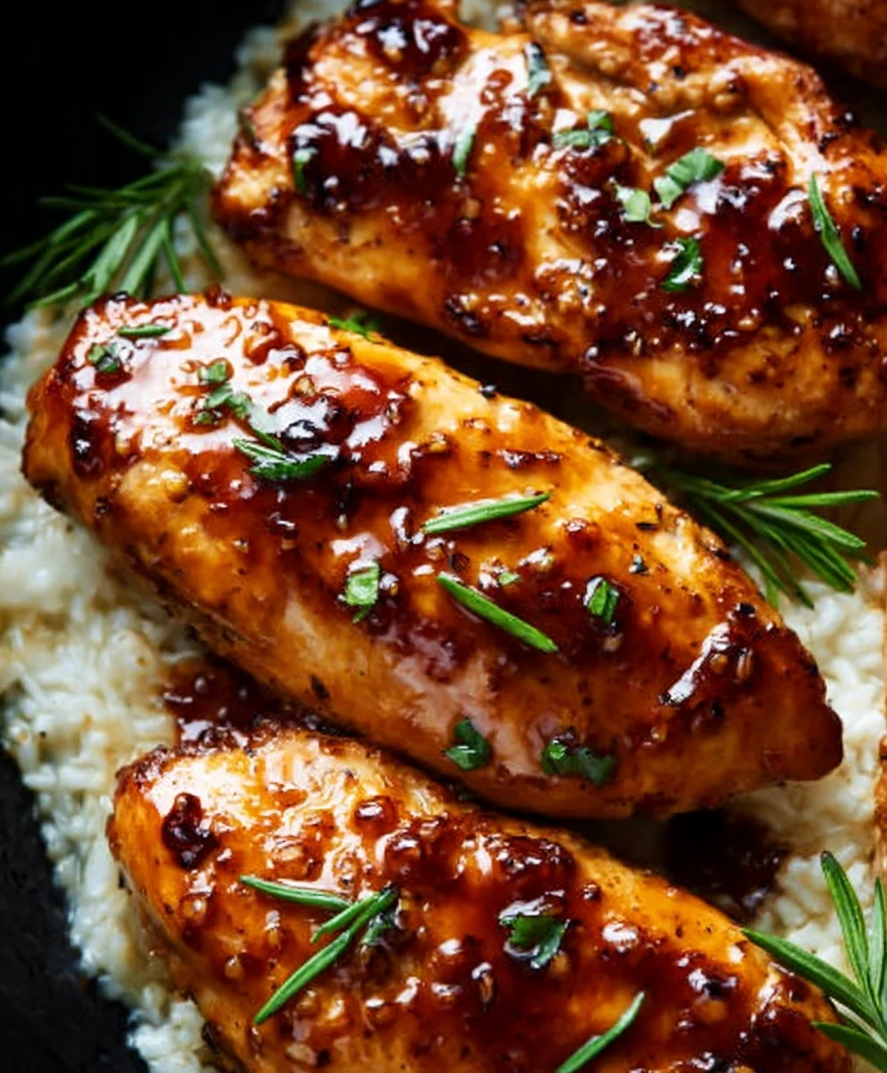 Easy Honey Garlic Chicken Breast Recipe