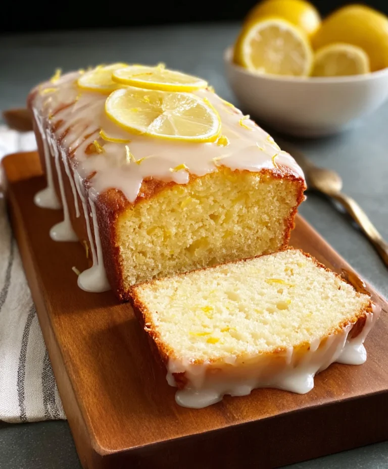 Easy Lemon Loaf Recipe – Zesty & Delicious Treat
