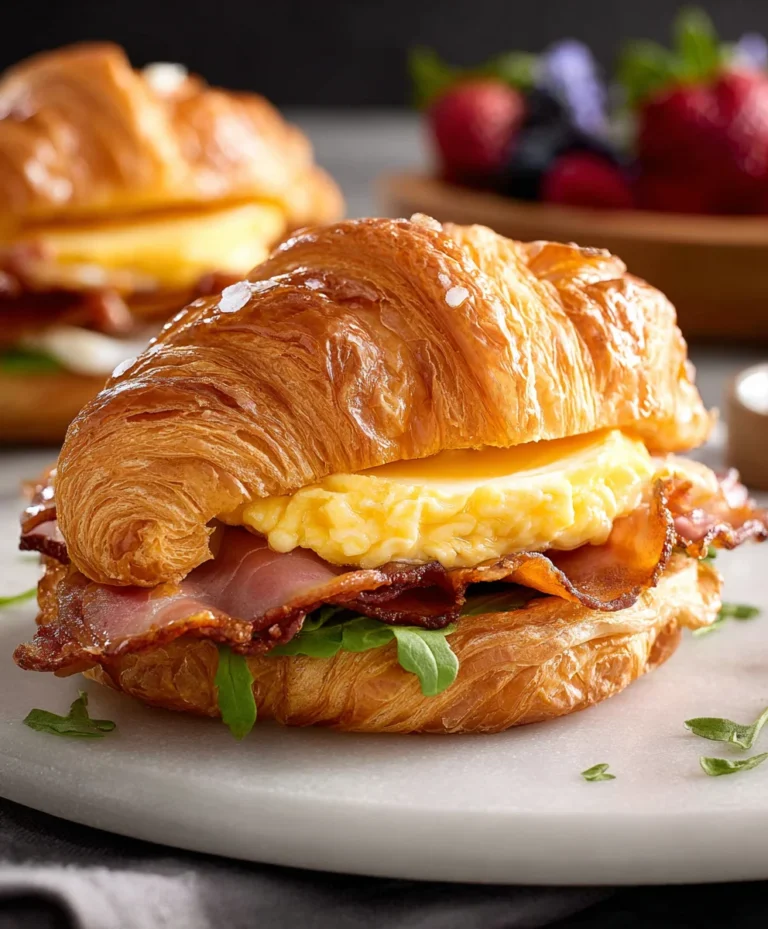 Best Croissant Breakfast Sandwiches- Easy & Delicious