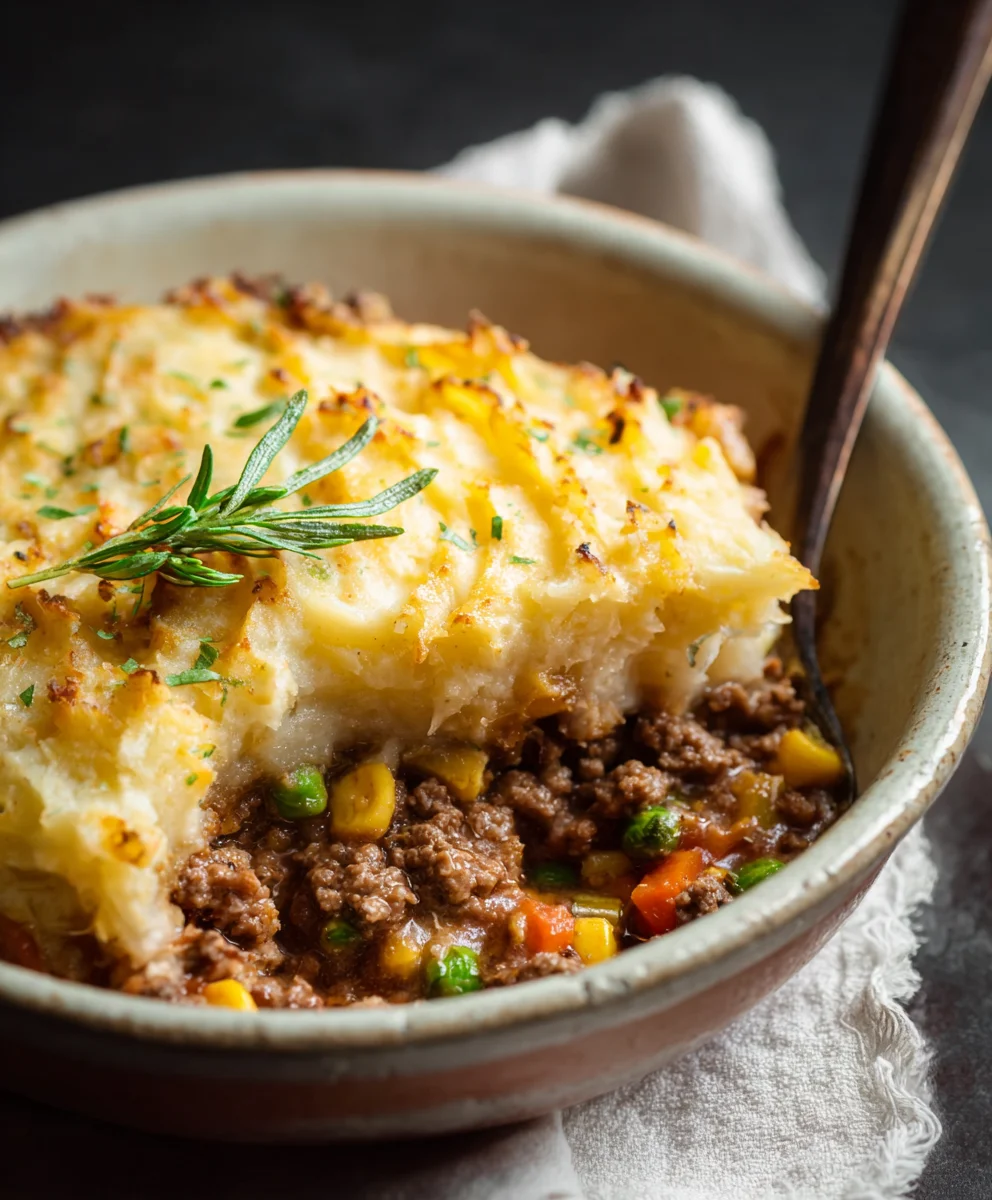 Classic Shepherd's Pie - Hearty Beef Comfort