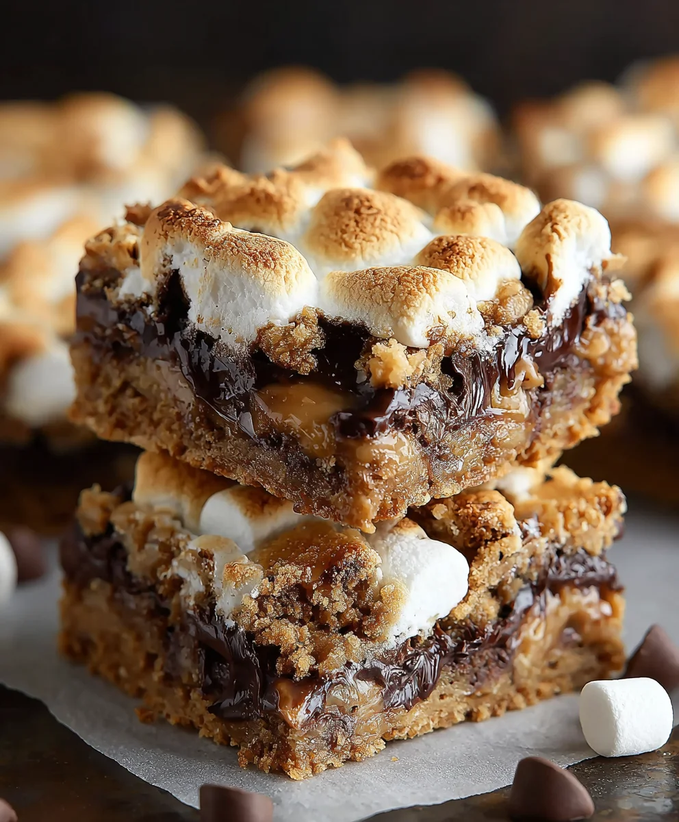 Smores Seven Layer Bars- Easy Delicious Treat