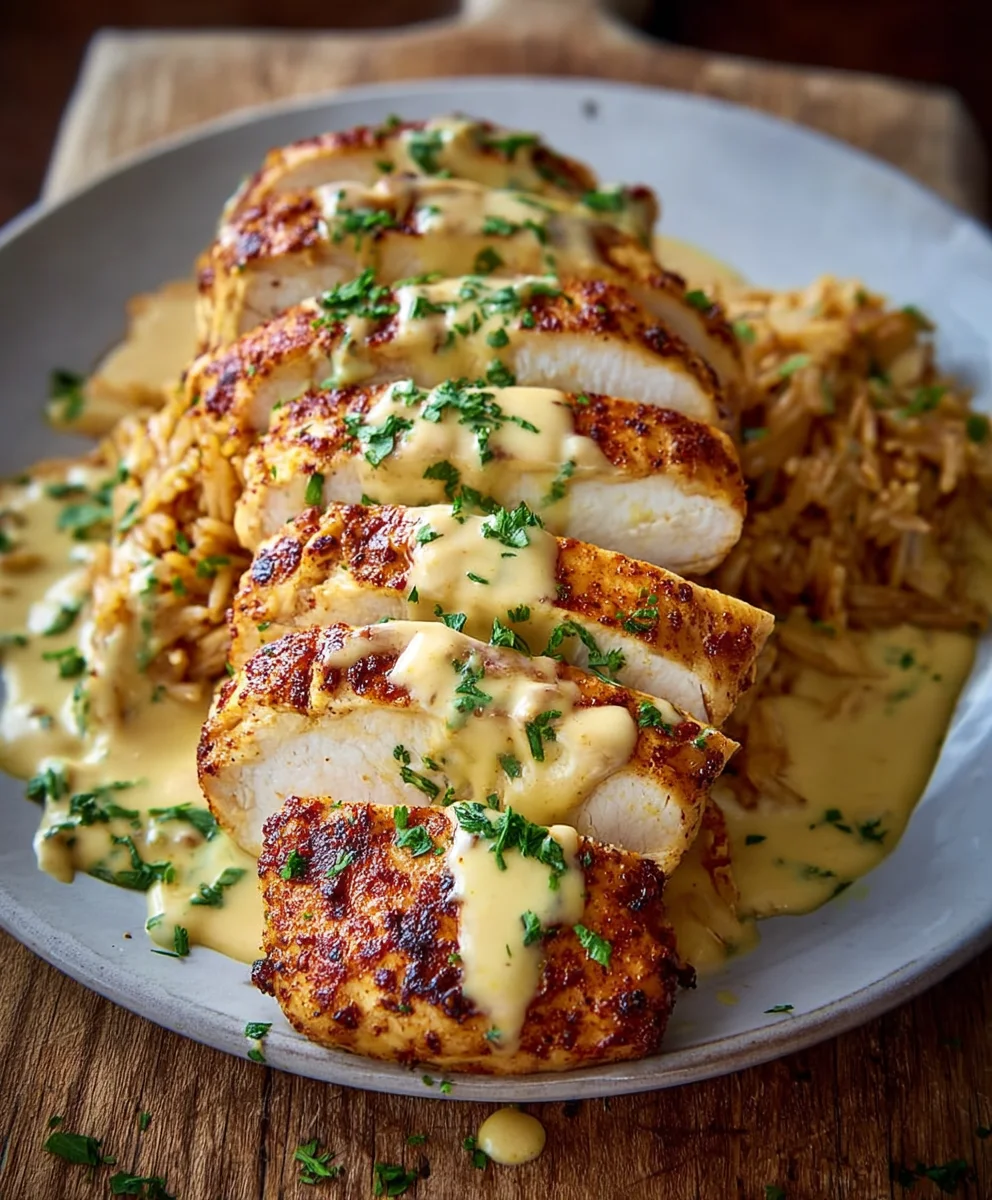 Spicy Mexican Chicken-Cheese Sauce Recipe