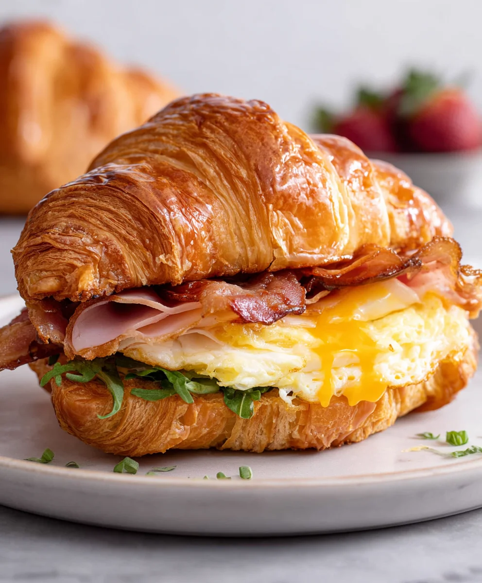 Best Croissant Breakfast Sandwiches- Easy & Delicious