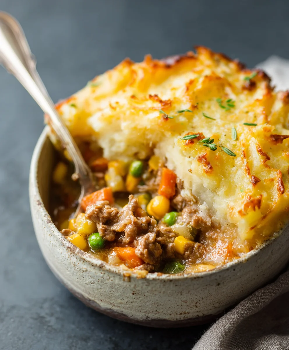 Classic Shepherd's Pie - Hearty Beef Comfort