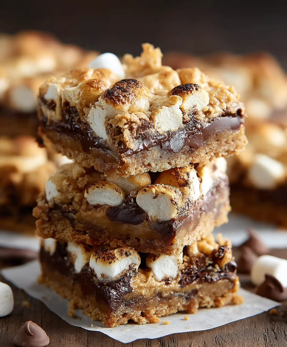 Smores Seven Layer Bars- Easy Delicious Treat