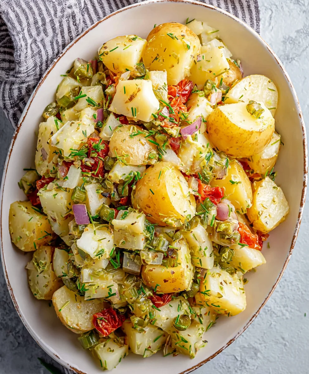Authentic Italian Potato Salad - Easy & Delicious Recipe