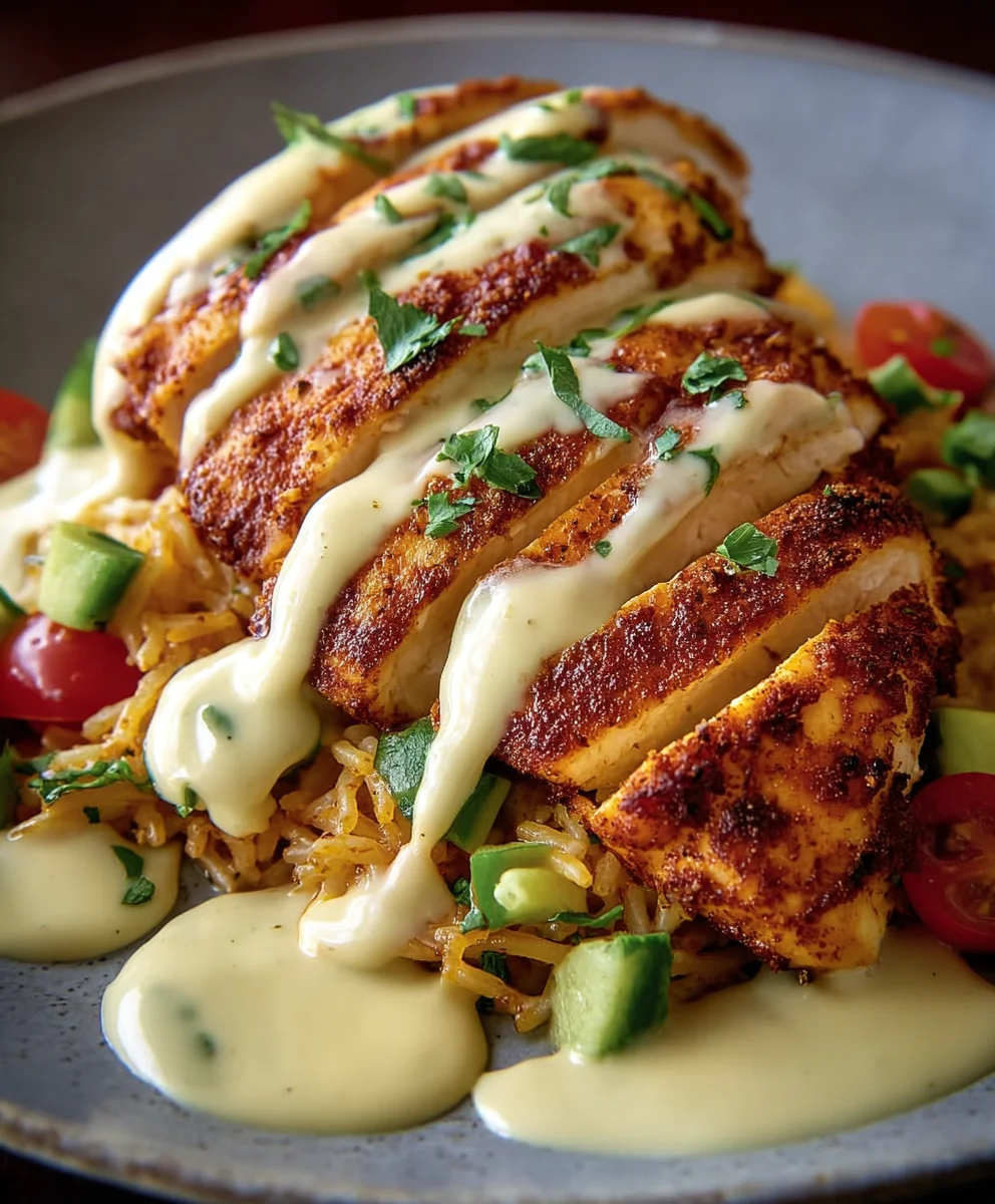 Spicy Mexican Chicken-Cheese Sauce Recipe