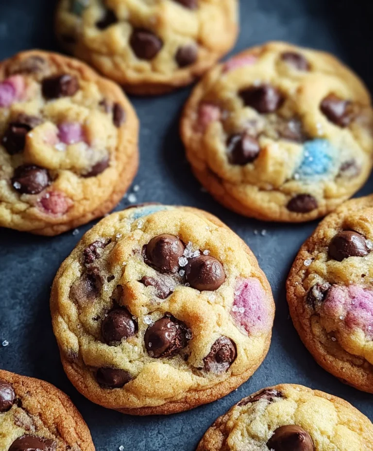 Easter Chocolate Chip Cookies-Easy Spring Treats