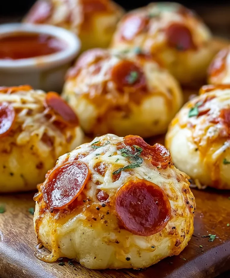 Cheesy Beef Beef Pepperoni Pizza Bombs Recipe