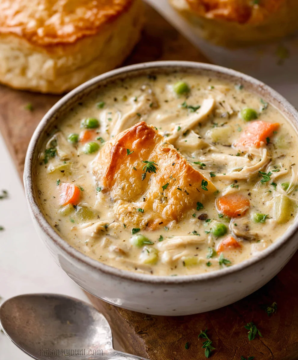 Easy Chicken Pot Pie Soup Recipe Comfort Food