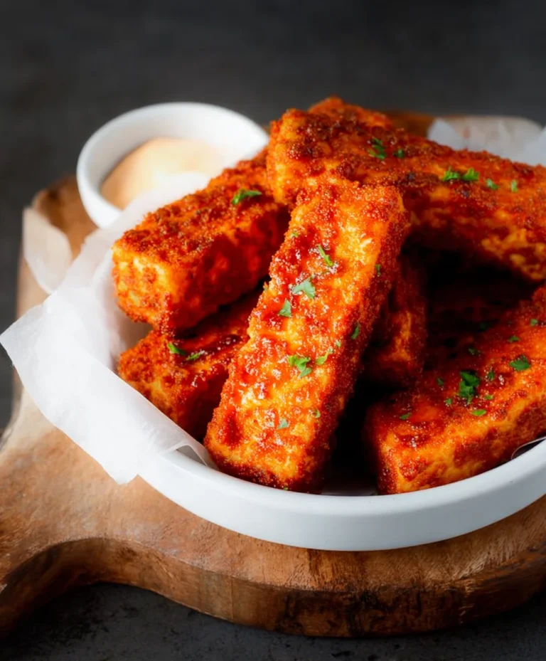 Crispy Baked Tofu Buffalo Wings – Easy Recipe