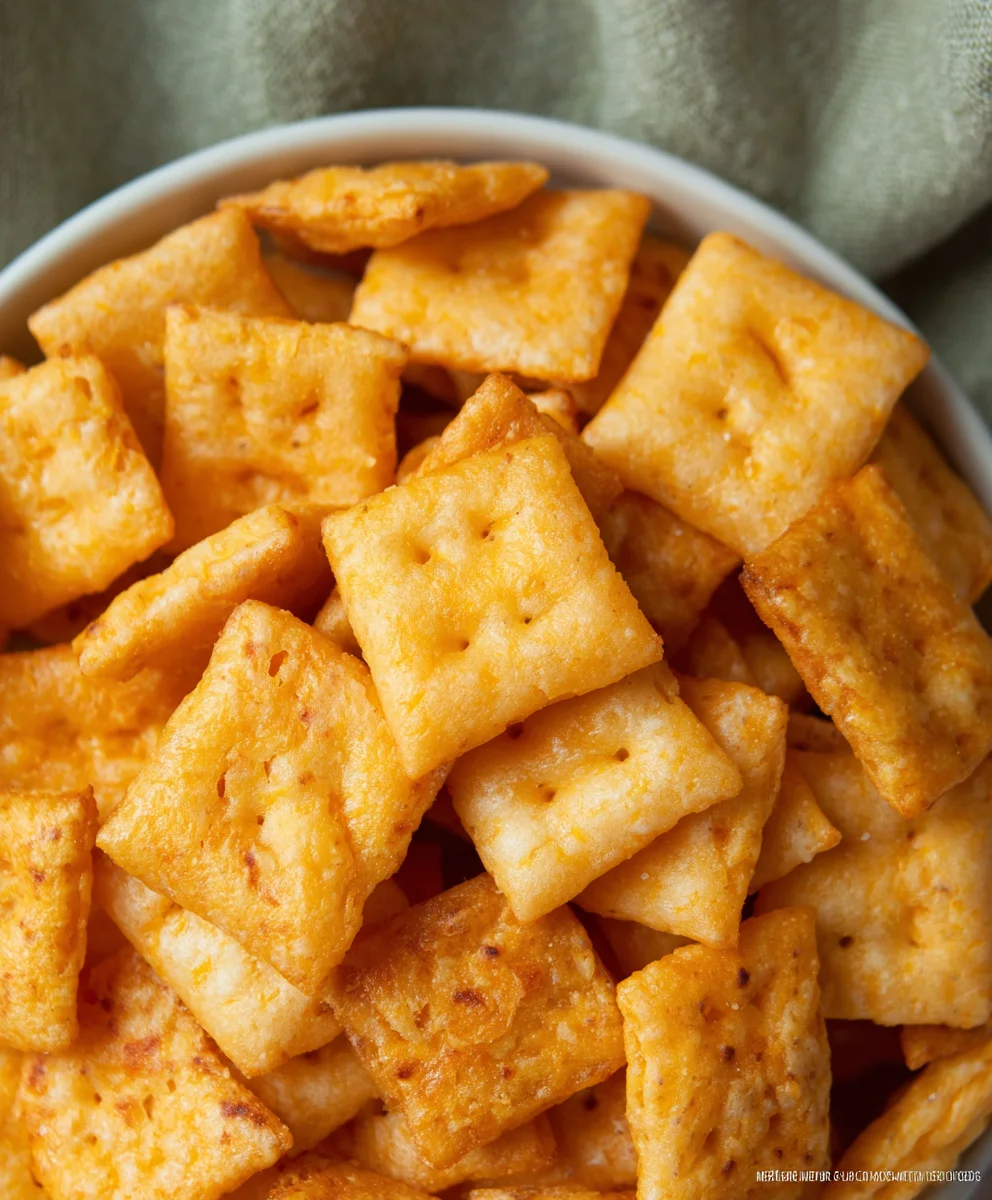 Gluten Free Cheez-Its - Easy Homemade Snack Recipe
