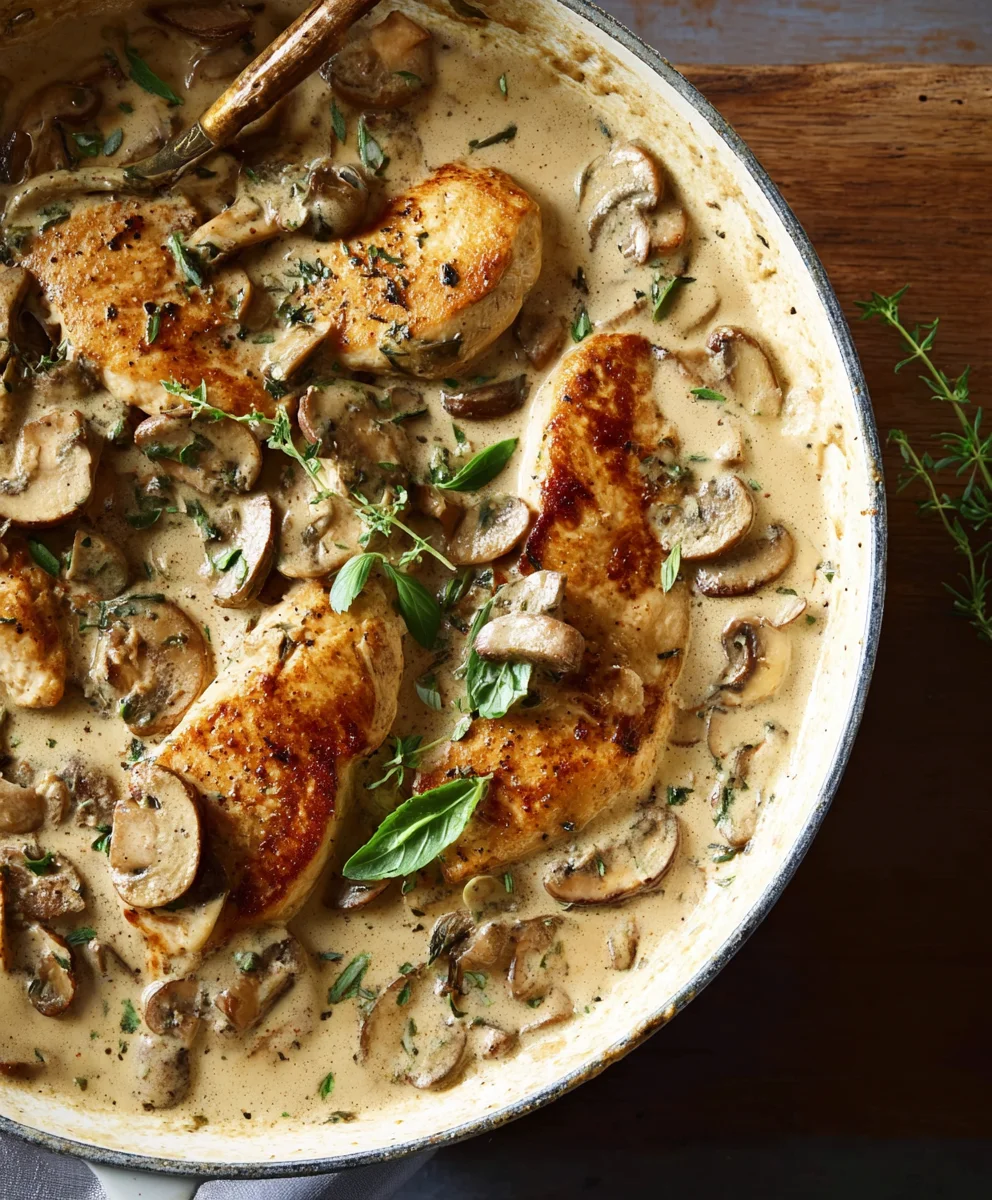 Creamy Mushroom Beef - Easy Dinner Recipe