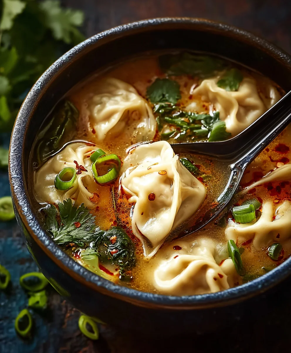 Cozy Beef Potsticker Soup - Easy Comfort Food Recipe