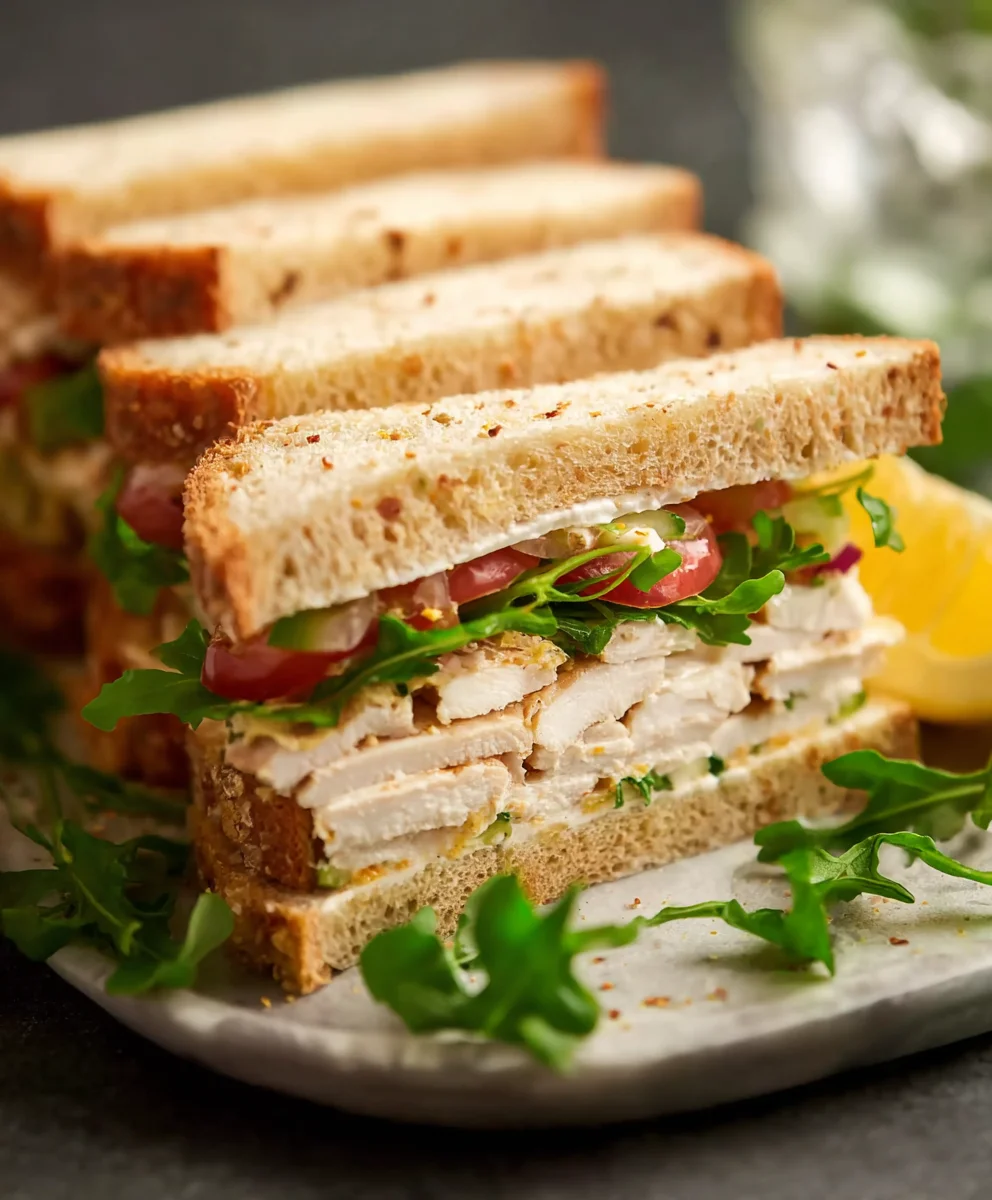Cold Chicken Sandwich-Lunch Box Ideas-Bakery Better